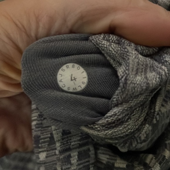 Lululemon Luon Wunder Under Hi-Rise 7/8 25" Arrow Jacquard Battleship Leggings 4 - Picture 6 of 11